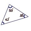 Triangle based on angles