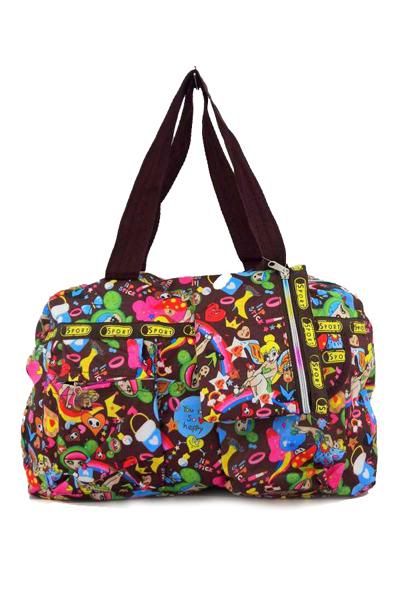 School Bags College on Girls Animated School College Travel Gym Shoulder Bag   Ebay