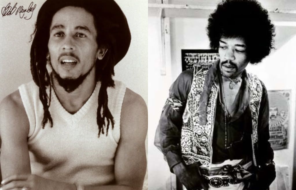 Bob Marley And Jimi Hendrix Photo By Mah61414 Photobucket 