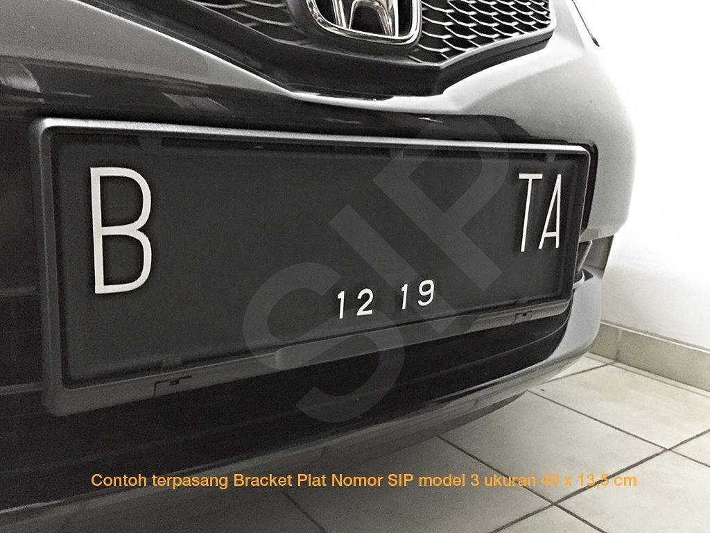 Jual Tempat/Bracket plat nomor utk mobil/motor ukuran plat 