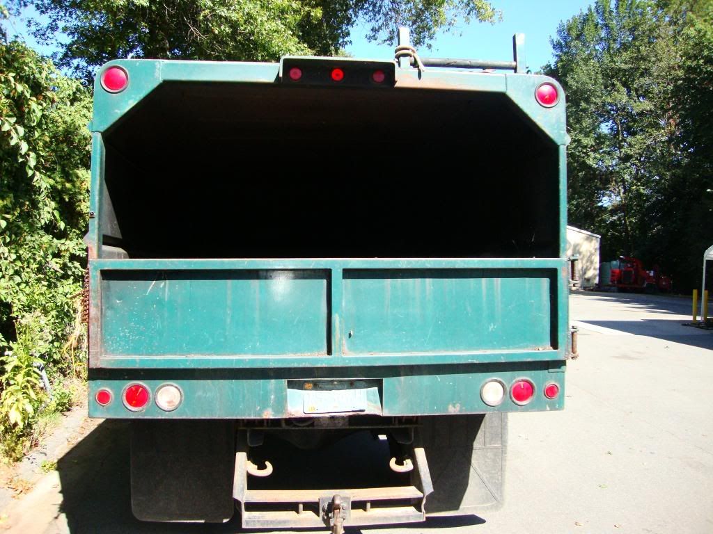 1988 GMC 7000 Dump Body Chip Box Truck