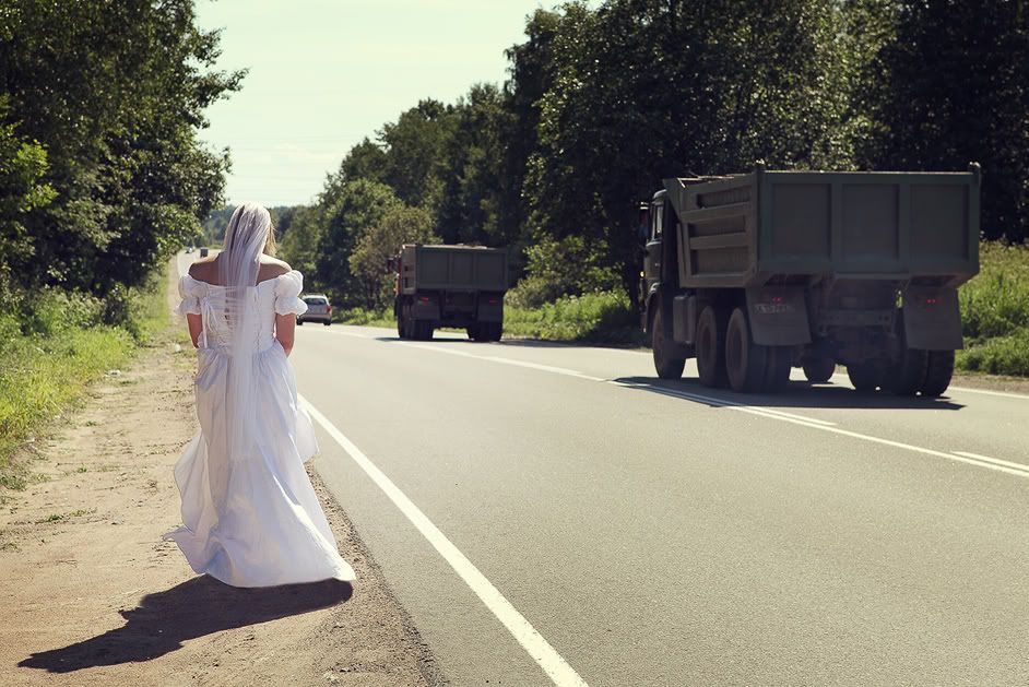 lady in white