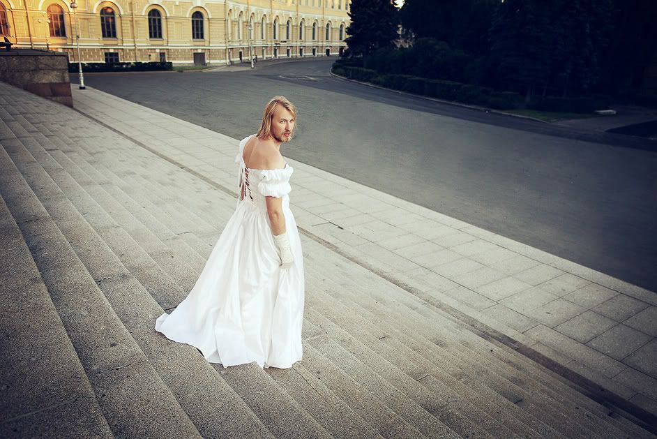 lady in white