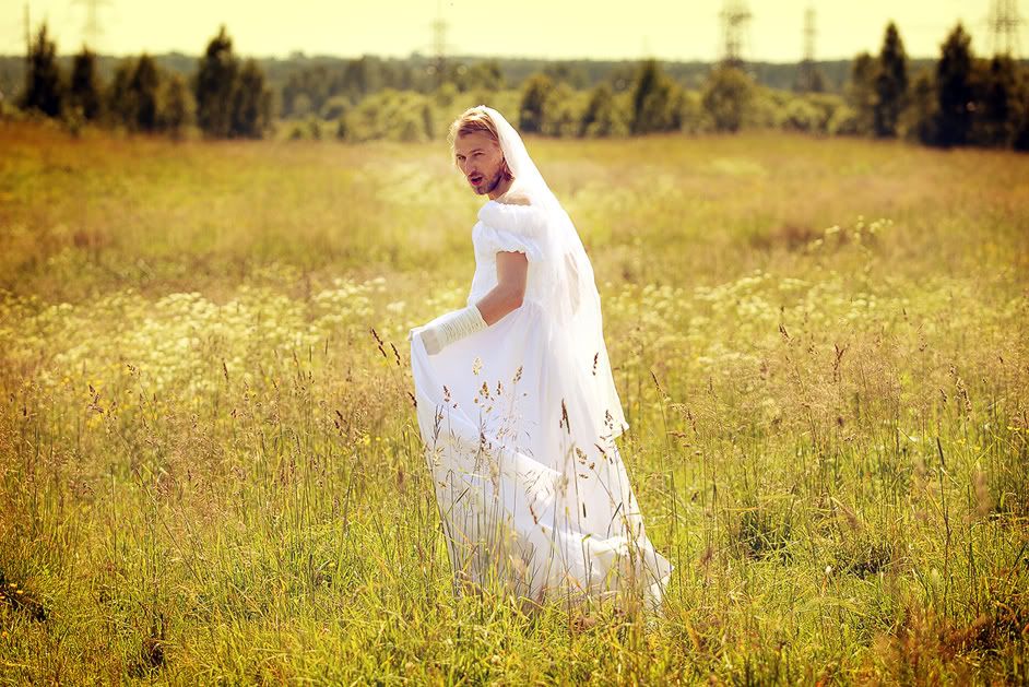 lady in white