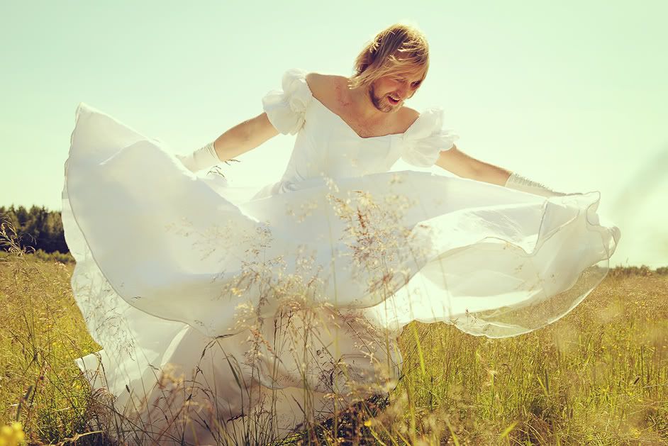 lady in white