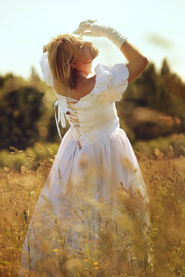 lady in white