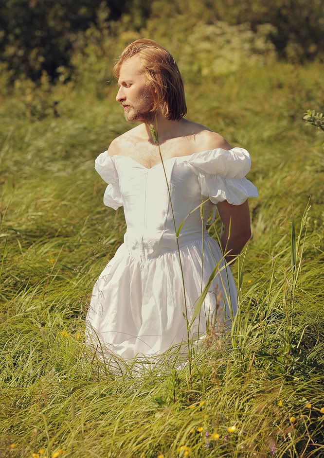 lady in white