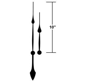 Clock Parts 10 inch High torque Movement Hands