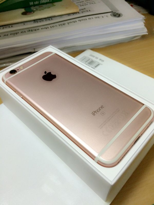 Bán iPhone 6s 64G Rose Gold - Hàng Italy like new 99.99% -  Full Box - Phụ kiện zin