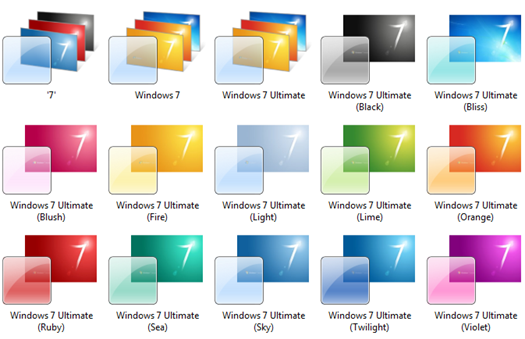 Ultimate Theme Windows 7 oke
