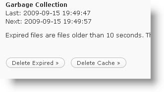 WP Super Cache Expire Time