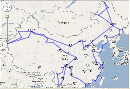行遍中國後記二：旅途中的中國之最-三十而慄