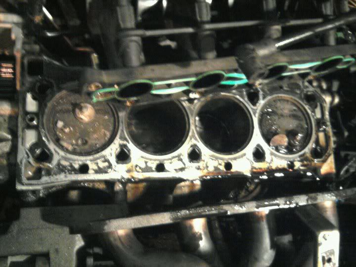  engine bay was frozen , then bangg, it started and cut out, 